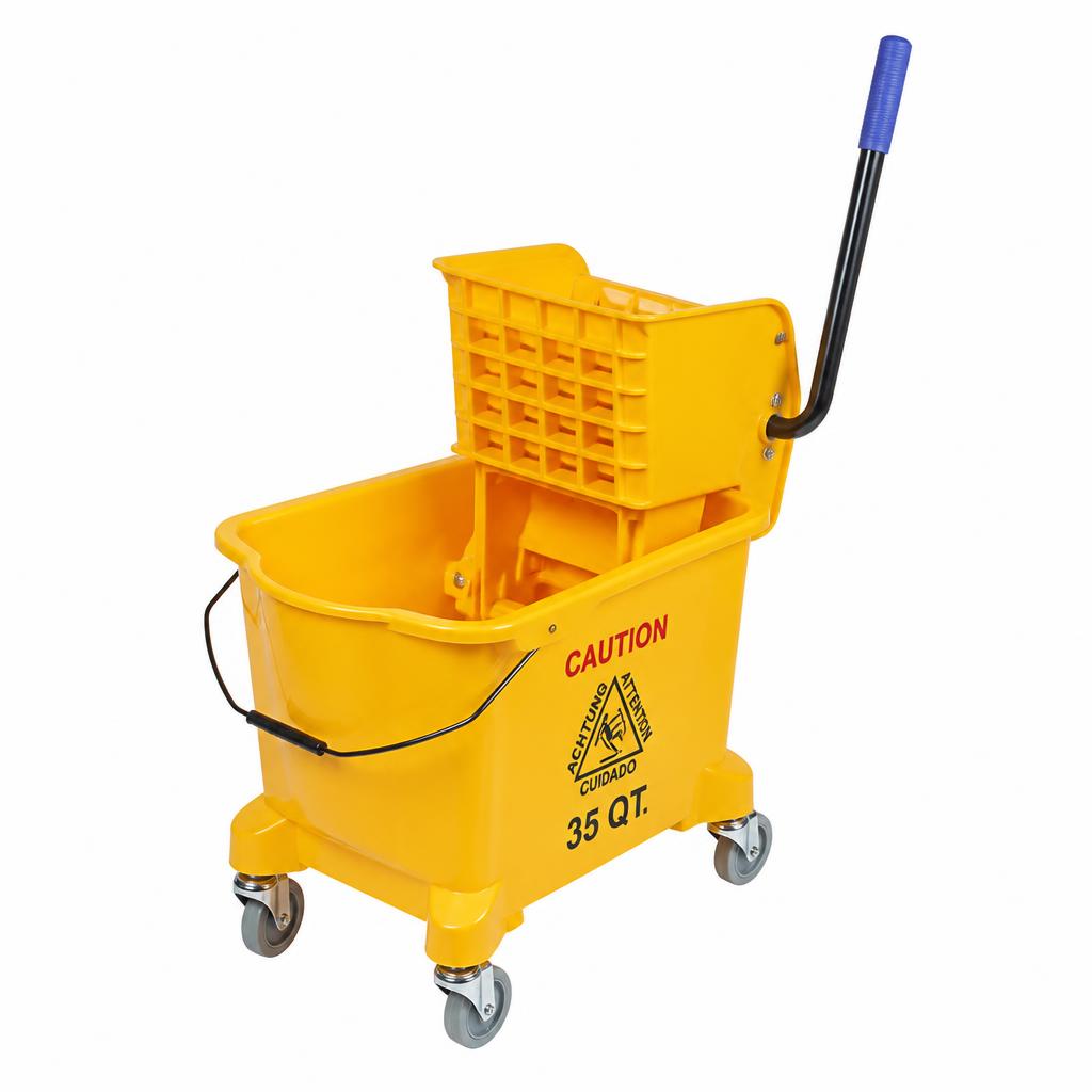 Side-Press Mop Bucket & Wringer